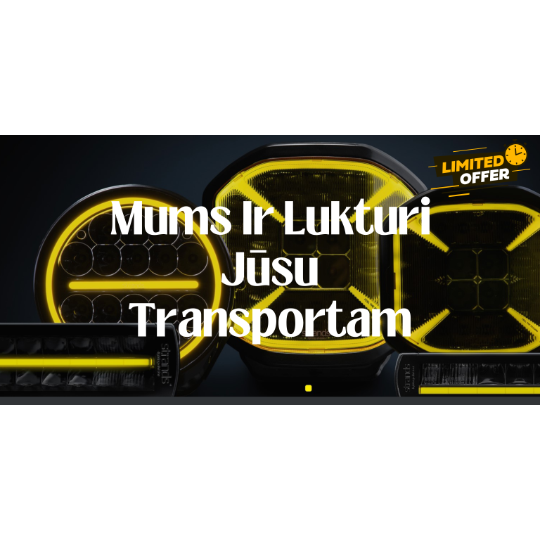 LED lukturi tavam transportlidzeklim