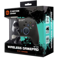 Canyon Kontrolieris Canyon  gamepad GP-W3 Android/Nintendo/PC/PS3 Wireless Black