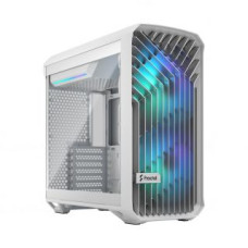 Fractal Design Datoru korpusi Fractal Design  Torrent Compact RGB White TG clear tint, Mid-Tower, Power supply included No