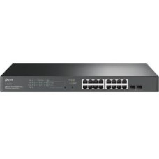 Tp-Link Nevadāms centrmezgls TP-Link  Switch||JetStream|TL-SG2218P|Desktop/pedestal|16x10Base-T / 100Base-TX / 1000Base-T|2xSFP|PoE+ ports 16|150 Watts|TL-SG2218P