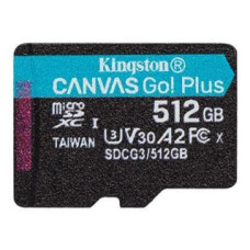 Kingston Cita datorprece Kingston  MEMORY MICRO SDXC 512GB UHS-I/SDCG3/512GBSP