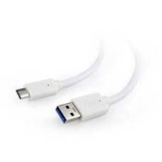 Gembird Kabelis Gembird  CABLE USB-C TO USB3 1M WHITE/CCP-USB3-AMCM-1M-W