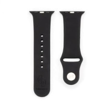 Connect Siksniņa Connect  Watch 38/40/41mm Silicone Loop Watch Strap (132mm M/L) Black