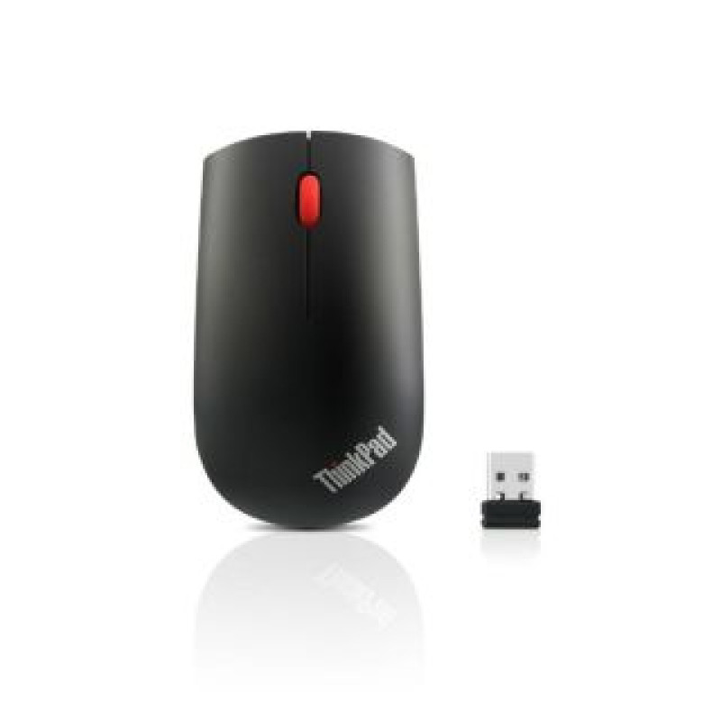 Lenovo Datora pele Lenovo  ThinkPad Essential  Mouse  Wireless, Black, Wireless connection, Optical, No, Yes