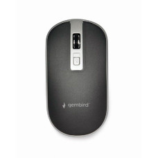 Gembird Datora pele Gembird  Wireless Optical mouse MUSW-4B-06-BG	 USB, Black