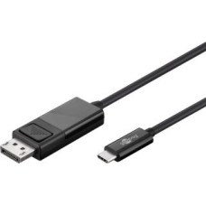 Goobay Monitoru piederums Goobay  USB-C- DisplayPort adapter cable (4k 60 Hz) 79295 USB-C male, DisplayPort male, 1.2 m