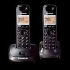 Panasonic Telefona aparāts Panasonic  Cordless KX-TG2512FXT Black, Caller ID, Wireless connection, Phonebook capacity 50 entries, Conference call, Built-in display, Speakerphone