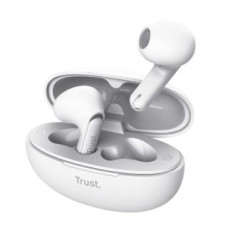 Trust Vadu austiņas Trust  HEADSET EARPHONES YAVI BT ENC/WHITE 25173