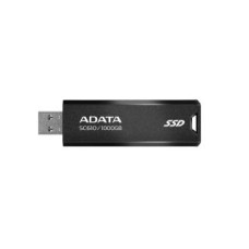 Adata Cietais disks SSD ADATA  External SSD||SC610|1TB|USB 3.2|Write speed 500 MBytes/sec|Read speed 550 MBytes/sec|SC610-1000G-CBK/RD