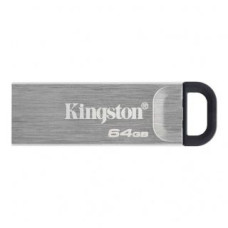 Kingston Zibatmiņa Kingston  USB Flash Drive DataTraveler Kyson 64 GB, USB 3.2 Gen 1, Black/Grey