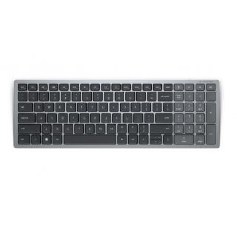 Dell Datora tastatūra Dell  Keyboard KB740 Wireless, US, 2.4 GHz, Bluetooth 5.0, Titan Gray