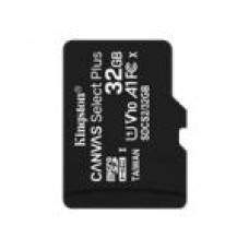 Kingston Atmiņas kartes Kingston  32GB microSD HC Canvas Select Plus