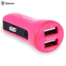 Baseus Auto lādētāji Baseus Universal Tiny Car Charger CCALL-CR0R Pink