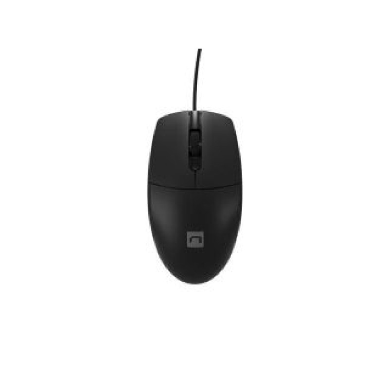 Natec Datora pele Natec  Mouse Ruff 2, Optical, Black, Wired