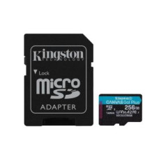 Kingston Cita datorprece Kingston  MEMORY MICRO SDXC 256GB UHS-I/W/ADAPTER SDCG3/256GB