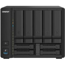 Qnap Zibatmiņa QNAP  9-Bay QTS NAS TS-932PX-4G Up to 9 HDD/SSD Hot-Swap, AL324 ARM Cortex-A57 Quad-Core, Processor frequency 1.7 GHz, 4 GB, DDR4, 2x2.5GbE, 2x10GbE 3xUSB 3.2 Gen 1