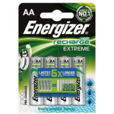 Energizer Cita datorprece Energizer  AA/HR6, 2300 mAh, Rechargeable Accu Extreme Ni-MH, 4 pc(s)