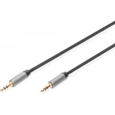 Digitus Kabelis Digitus  AUX Audio Cable Stereo DB-510110-018-S 3.5 mm jack to 3.5 mm jack, 1.8 m