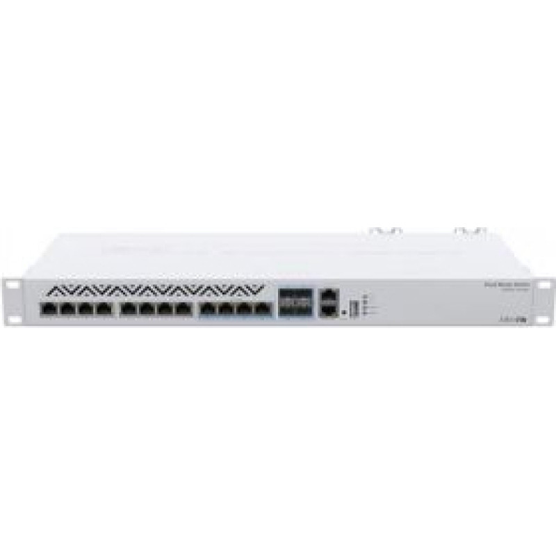 Mikrotik Nevadāms centrmezgls Mikrotik  Switch||Type L3|Rack 1U|8x10Base-T / 100Base-TX|4xSFP|1xRJ45|CRS312-4C+8XG-RM