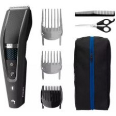 Philips Matu trimmeris Philips  Series 5000 Beard and Hair Trimmer HC5632/15 Cordless or corded, Number of length steps 28, Step precise 1 mm, Black