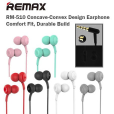 Remax Vadu austiņas Remax  Earphone RM-510 Universal 3,5mm Blue