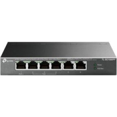 Tp-Link Nevadāms centrmezgls TP-Link  NET SWITCH 6PORT 3POE+/1POE++/TL-SG1006PP