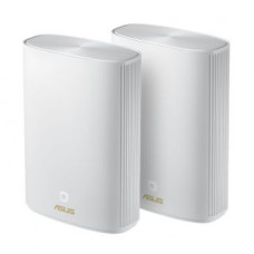 Asus Rūteris Asus  ZenWiFi AX Hybrid (XP4) (2pk White) 802.11ax, 574+1201 Mbit/s, Ethernet LAN (RJ-45) ports 2, Mesh Support Yes, MU-MiMO Yes, 1 x USB 3.0 Gen 1, White