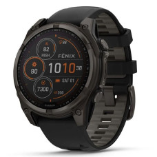 Garmin Viedpulksteni Garmin  SMARTWATCH FENIX 8 SAPP. SOLAR/BLACK/GRAY 010-02907-11