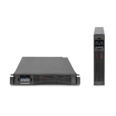 Digitus Serveri Digitus  OnLine UPS, rack/tower, 3000VA, 3000W, LCD, 8 x C13, 1 x C19, RS-232, USB, SNMP card (optional), relay card (optional)