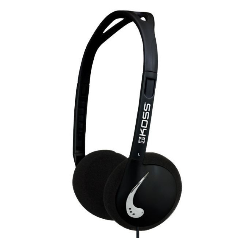 Koss Bezvadu austiņas Koss  Headphones KPH25k Wired, On-Ear, 3.5 mm, Black