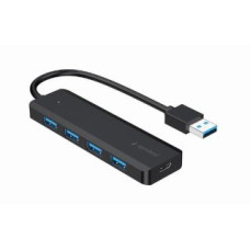 Gembird Parveidotājs Gembird  I/O HUB USB3.1 4PORT/UHB-U3P4P-02