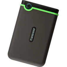 Transcend Cietais disks HDD Transcend  External HDD||StoreJet|1TB|USB 3.0|Colour Green|TS1TSJ25M3S