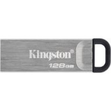 Kingston Zibatmiņa Kingston  USB Flash Drive DataTraveler Kyson 128 GB, USB 3.2 Gen 1, Black/Grey