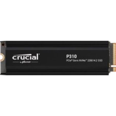 Crucial Cietais disks SSD Crucial  SSD||P310|2TB|M.2|PCIe Gen4|NVMe|3D NAND|Write speed 6000 MBytes/sec|Read speed 7100 MBytes/sec|TBW 440 TB|CT2000P310SSD5