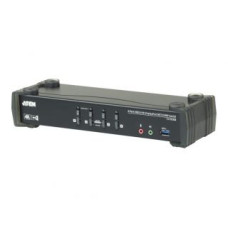 Aten Serveru  - Citi piederumi Aten  | 4-Port USB3.0 4K DisplayPort KVMP Switch with Built-in MST Hub | CS1924M