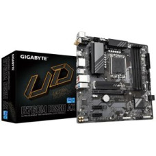 Gigabyte Pamatplate Intel procesorsiem Gigabyte  B760M DS3H AX 1.3 M/B Processor family Intel, Processor socket LGA1700, DDR4 DIMM, Memory slots 4, Supported hard disk drive interfaces 	SATA, M.2, Number of SATA connectors 4, Chipset Intel B760 Express, M