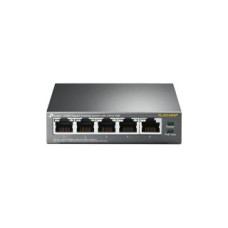 Tp-Link Serveru  - Citi piederumi TP-Link  Switch TL-SG1005P Unmanaged, Desktop, 1 Gbps (RJ-45) ports quantity 5, PoE ports quantity 4, Power supply type External