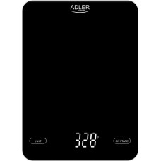 Adler Ķermeņa svari Adler  Kitchen Scale AD 3177b Maximum weight (capacity) 10 kg, Accuracy 1 g, Black