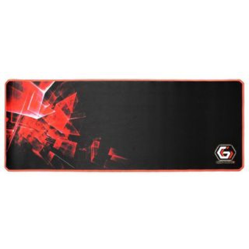 Gembird Datoru krēsli / galdi Gembird  Gaming mouse pad PRO, extra large, Black/Red, Extra wide pad surface size 350 x 900 mm