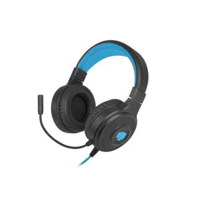 Fury Vadu austiņas Fury  Gaming Headset Warhawk Built-in microphone, Black/Blue