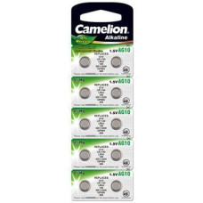 Camelion Cita datorprece Camelion  AG10/LR54/LR1131/389, Alkaline Buttoncell, 10 pc(s)