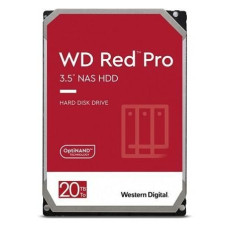 Western Digital Cietais disks HDD Western Digital  HDD||Red Pro|20TB|SATA|512 MB|7200 rpm|3,5