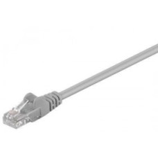 Goobay Kabelis Goobay  68352 CAT 5e patch cable, U/UTP, grey, 15m