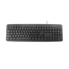 Gembird Datora tastatūra Gembird  KEYBOARD STANDART USB RUS/BLACK KB-U-103-RU