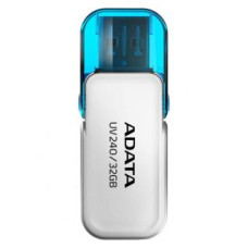 Adata Zibatmiņa ADATA  MEMORY DRIVE FLASH USB2 64GB/WHITE AUV240-64G-RWH