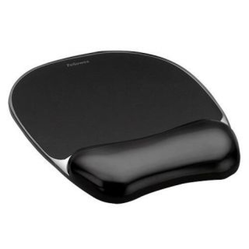 Fellowes Datora pele Fellowes  MOUSE PAD CRYSTAL GEL/BLACK 9112101