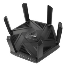 Asus Rūteris Asus  Wifi 6 802.11ax Tri-band Gigabit Gaming Router RT-AXE7800 802.11ax, 10/100/1000 Mbit/s, Ethernet LAN (RJ-45) ports 4, Antenna type External, Black