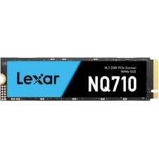 Lexar Cietais disks SSD Lexar  SSD||NQ710|2TB|Heatsink M.2|PCIe Gen4|NVMe|Write speed 4000 MBytes/sec|Read speed 5000 MBytes/sec|TBW 680 TB|MTBF 150000 hours|LNQ710X002T-RNNNG