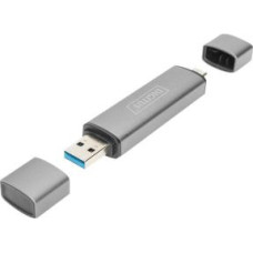 Digitus Cita datorprece Digitus  Dual Card Reader Hub USB-C / USB 3.0, OTG