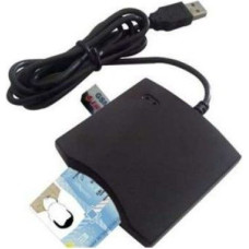 Transcend Parveidotājs Transcend  SMART CARD READER USB PC/SC Black